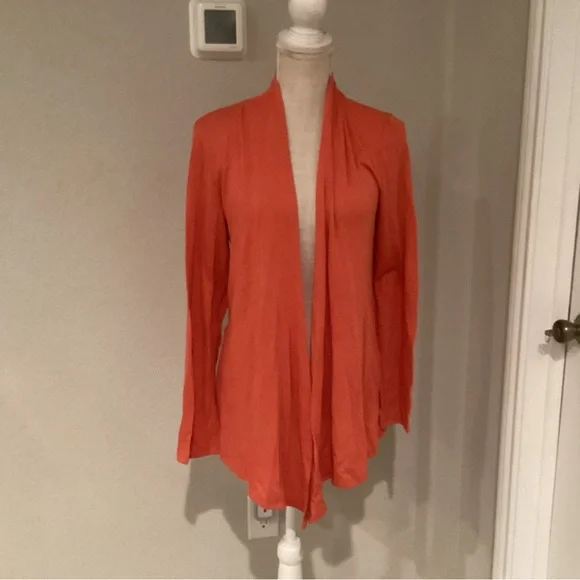 41 Hawthorn Sweaters Hawthorn Orange Cardigan Sweater Open